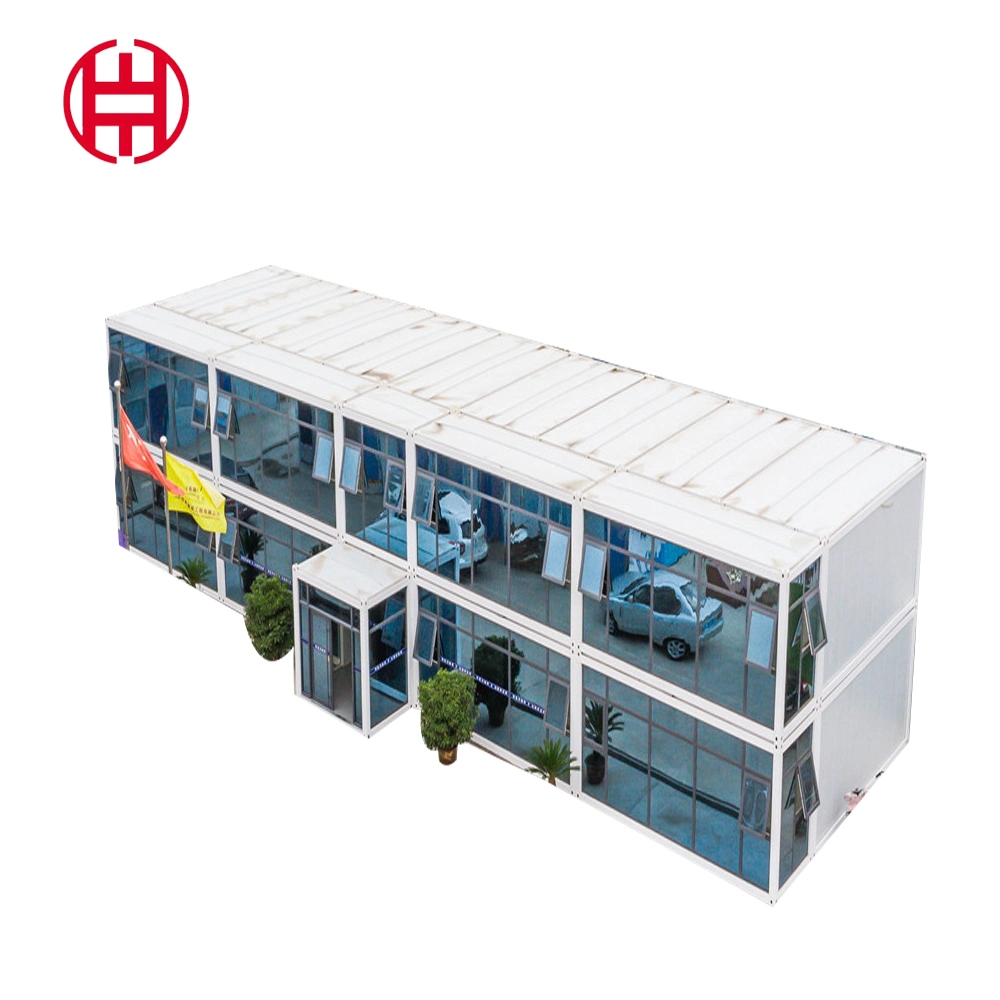 Sandwich Panel Warehouse Hebei Tiny Portable Container House Hq40-12sets