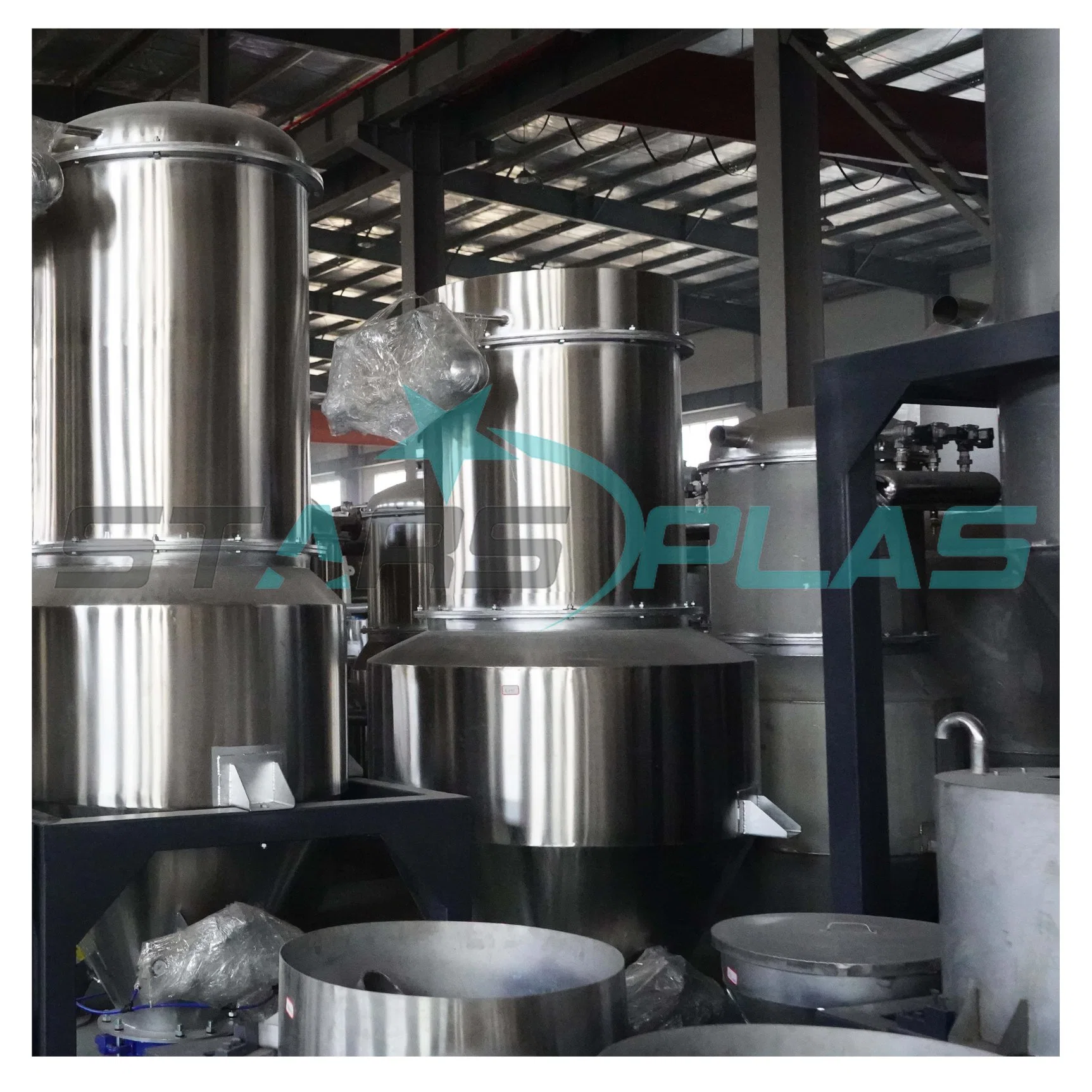 Starsplas 1500 6000 Automatic Plastic Mixing Dosing Machine for Spc Production Line