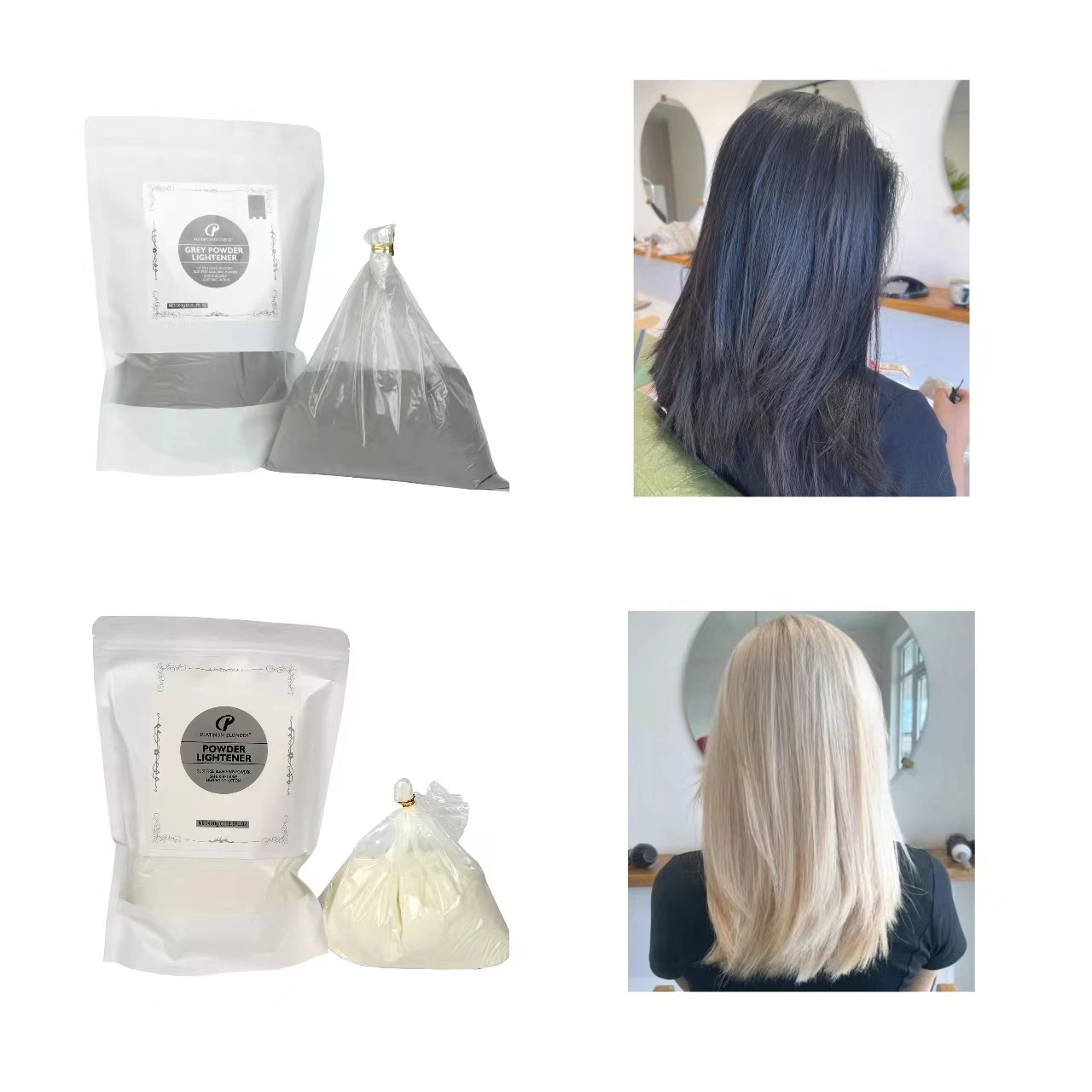 Organic Bleaching Powder Dust Free Hair Bleaching Powder for Salon Use