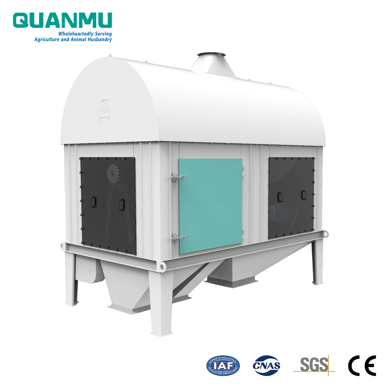 Grain and Feed Raw Material Large Double-Deck Drum Pre-Cleaning Screener with CE Certification