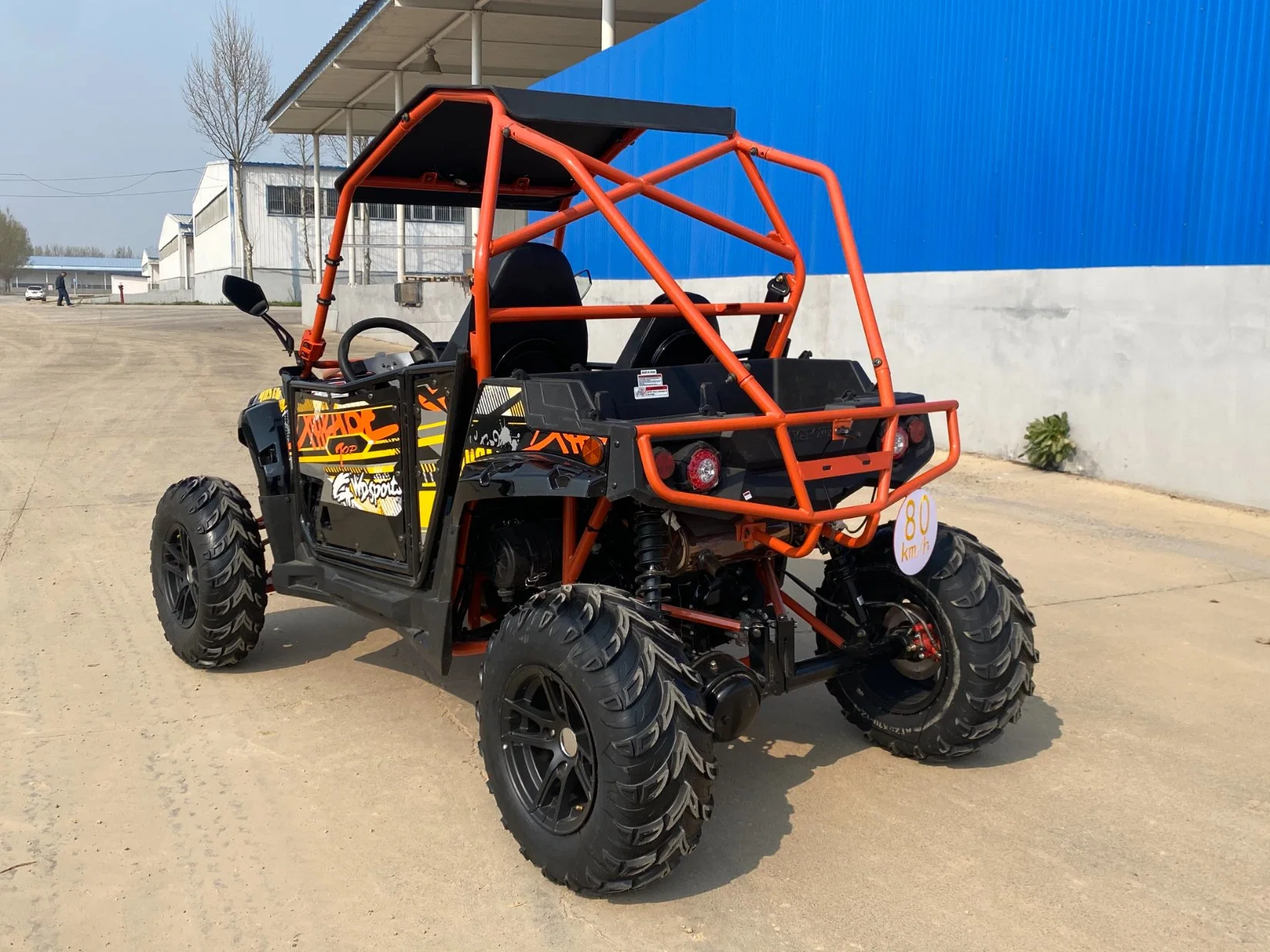 Fangpower Side by Side Cuatrimoto 4X4 400cc Utility UTV with EEC Adults 4X2