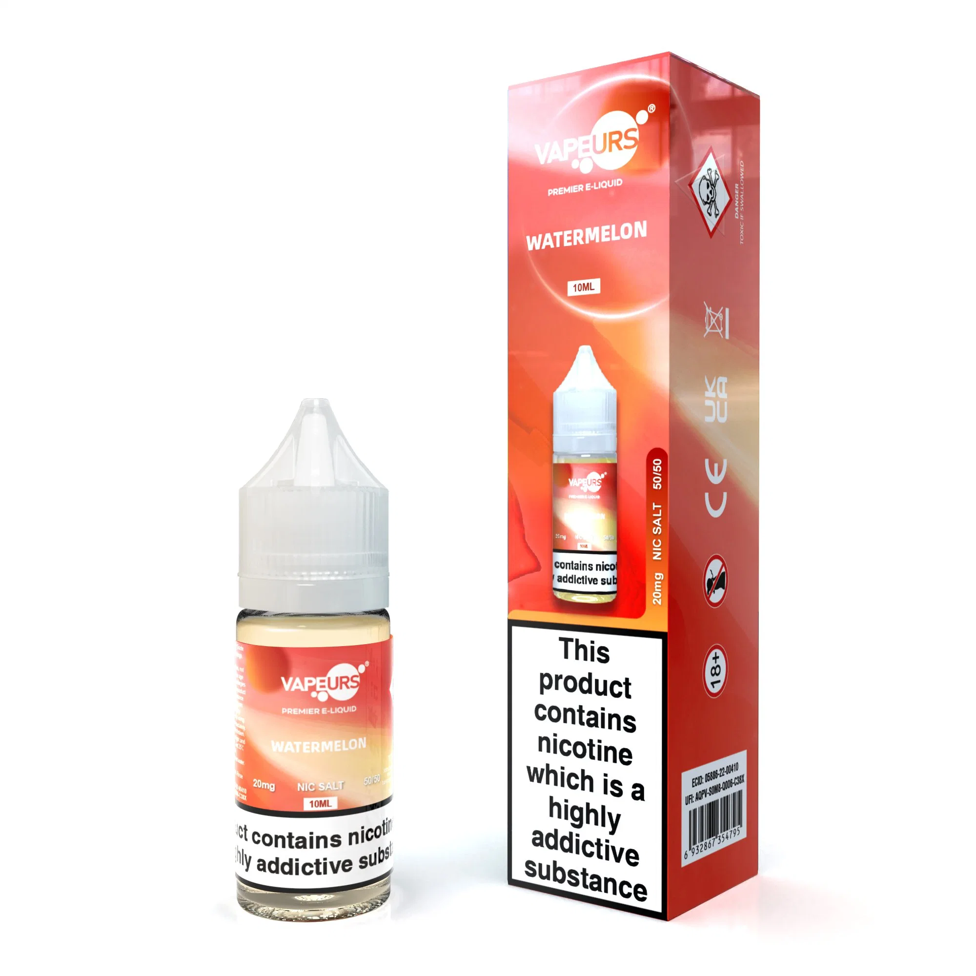 Vapeurs E Flüssiges Salz Nikotin E Saft Nachfüllöl Vape Saft für Vape Pod E Cig