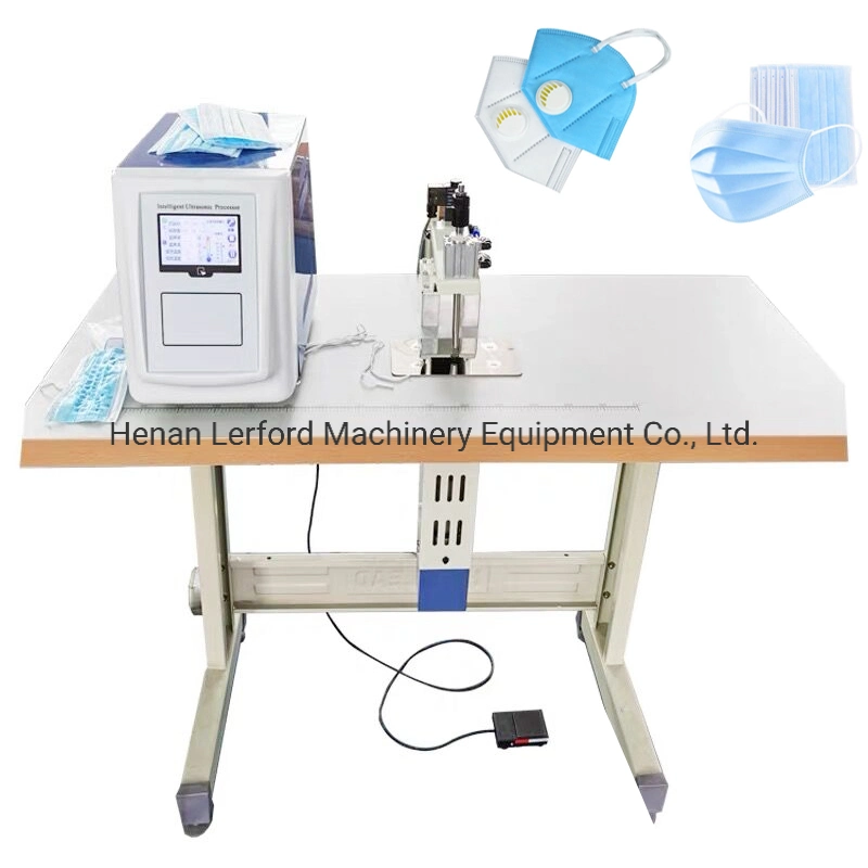 Semi Auto Ultrasonic Welding Mask Machine