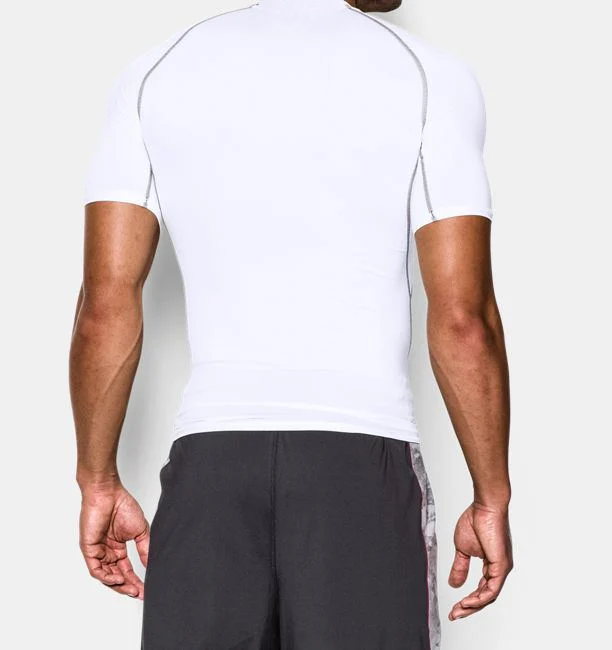 Spandex Lycra Gym Compression Tshirt Fitted Cheap Wholesale/Supplier Mens Plain White Shirt