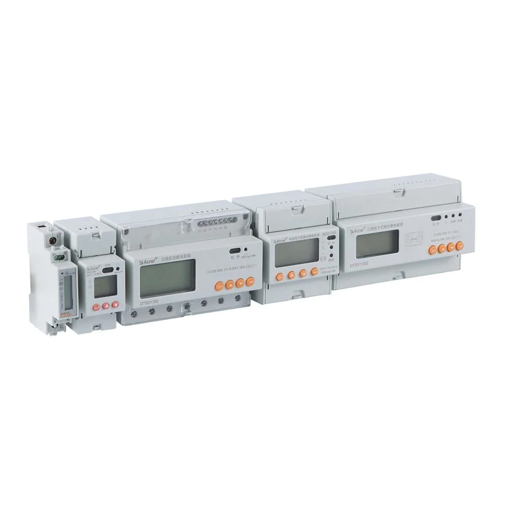 Acrel DIN Rail Energy Meter with Mini Size Adl10-E RS485 IEC Certified Low Power Consumption Single Phase Power Kwh Meter