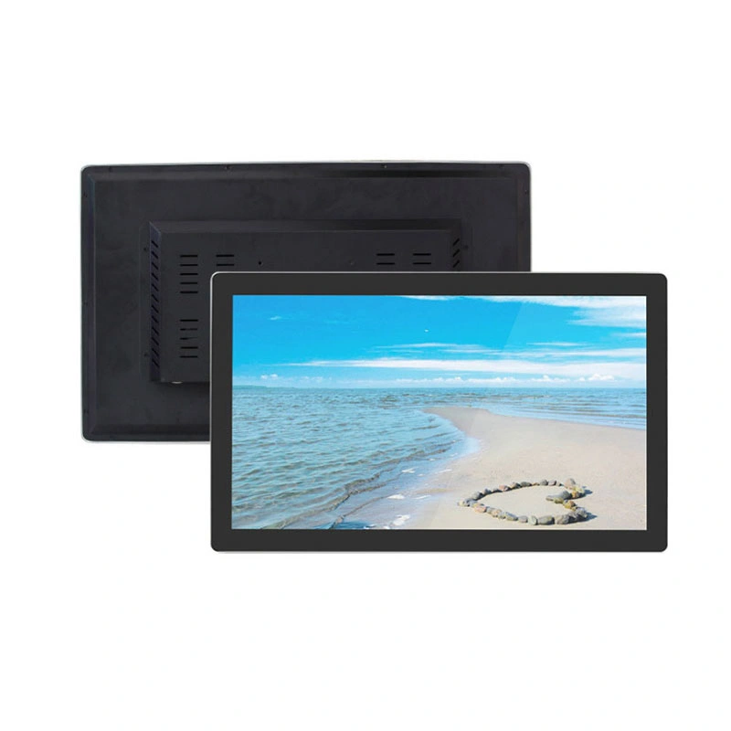 صنع في الصين شبكة الإنترنت واي فاي واي فاي واي فاي مثبتة على الحائط Video HD LCD Video Display Capacitive/مقاومية/PCAP شاشة اللمس إعلان الوسائط اللاعب