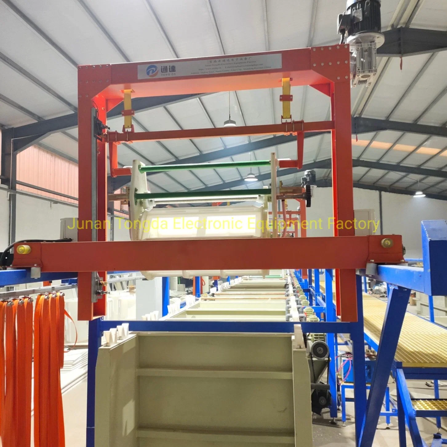 Junan Tongda Zinc Nickel Barrel Plating Equipment Plant Machine for Bolts and Nuts Electroplating Machine Zinc Plating Machine Electroplating Equipment