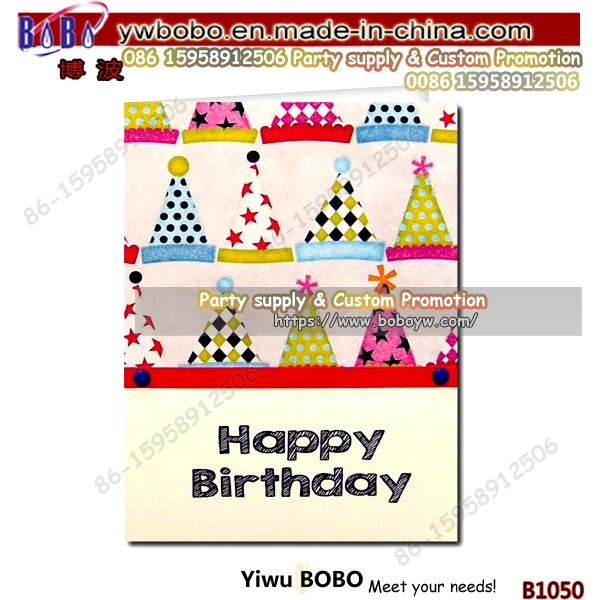 Party Items Party Card Birthday Party Favor Gifts Card Wholesale/Supplier Novelty Custom Card (B1053)