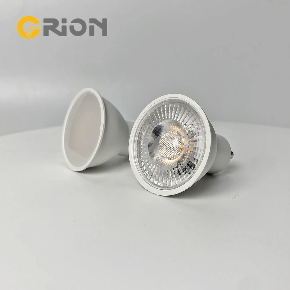 Lâmpada LED GU10 de design profissional para iluminação comercial em alumínio Copo