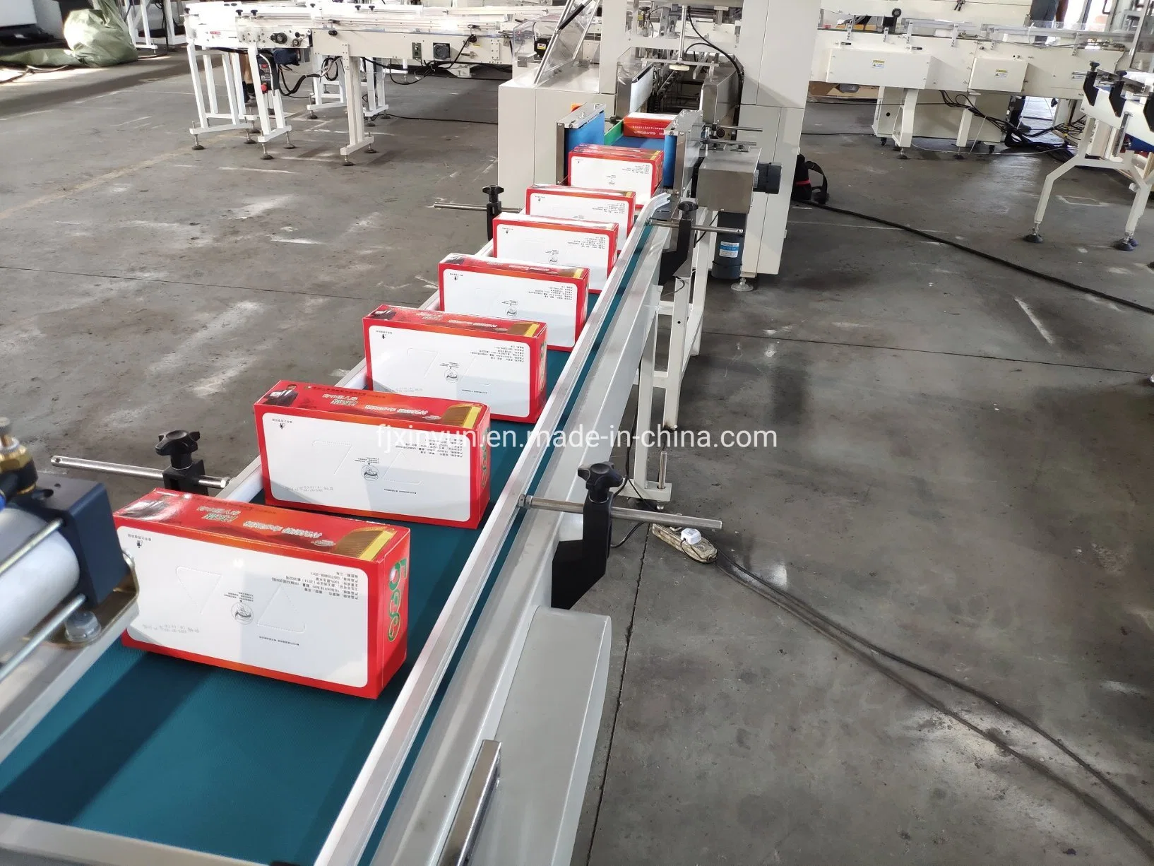 Full Automatic Facial Tissue Paper Cardboard Box Packing Machinery