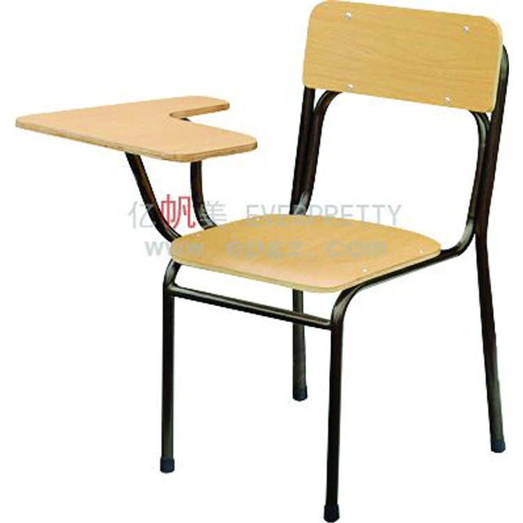 Mobilier de salle de classe moderne en plastique pliable pour chaise de dessin.