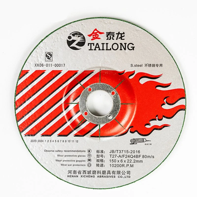 150X6.0X22.23mm Inox Grinding Disc From China