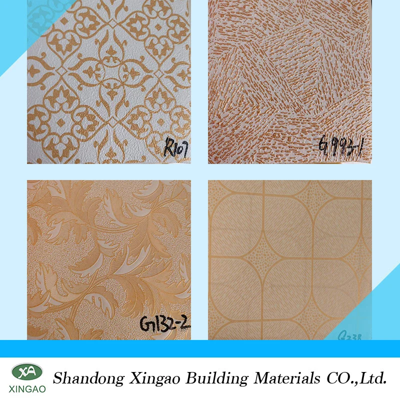 PVC Gypsum Ceiling Tile for Decoration