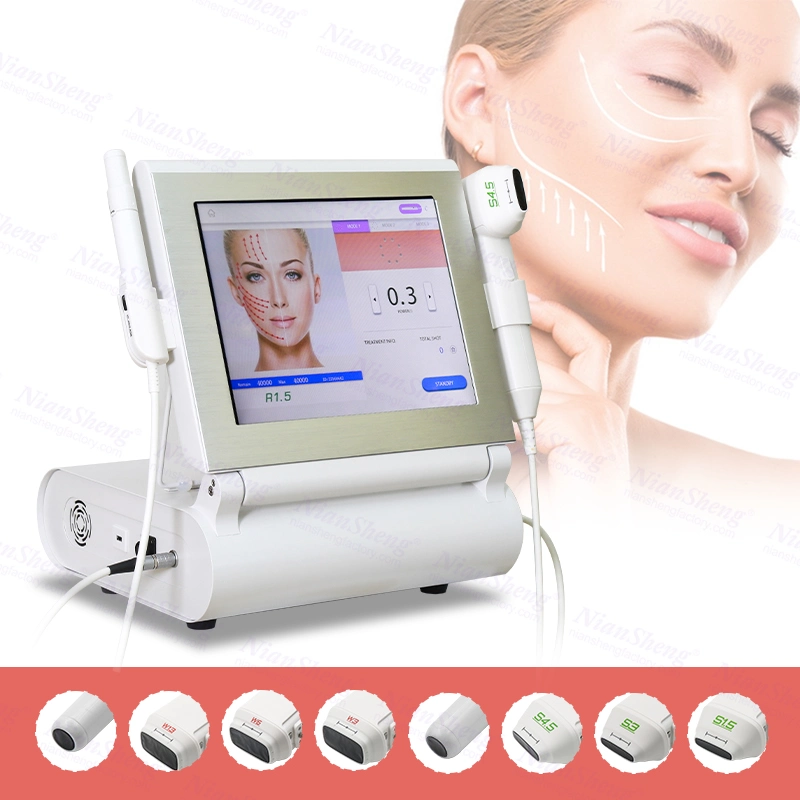 Ultrasonido 8d Anti-Wrinkle Extracción Hifu máquina para la eliminación de arrugas Anti Envejecimiento