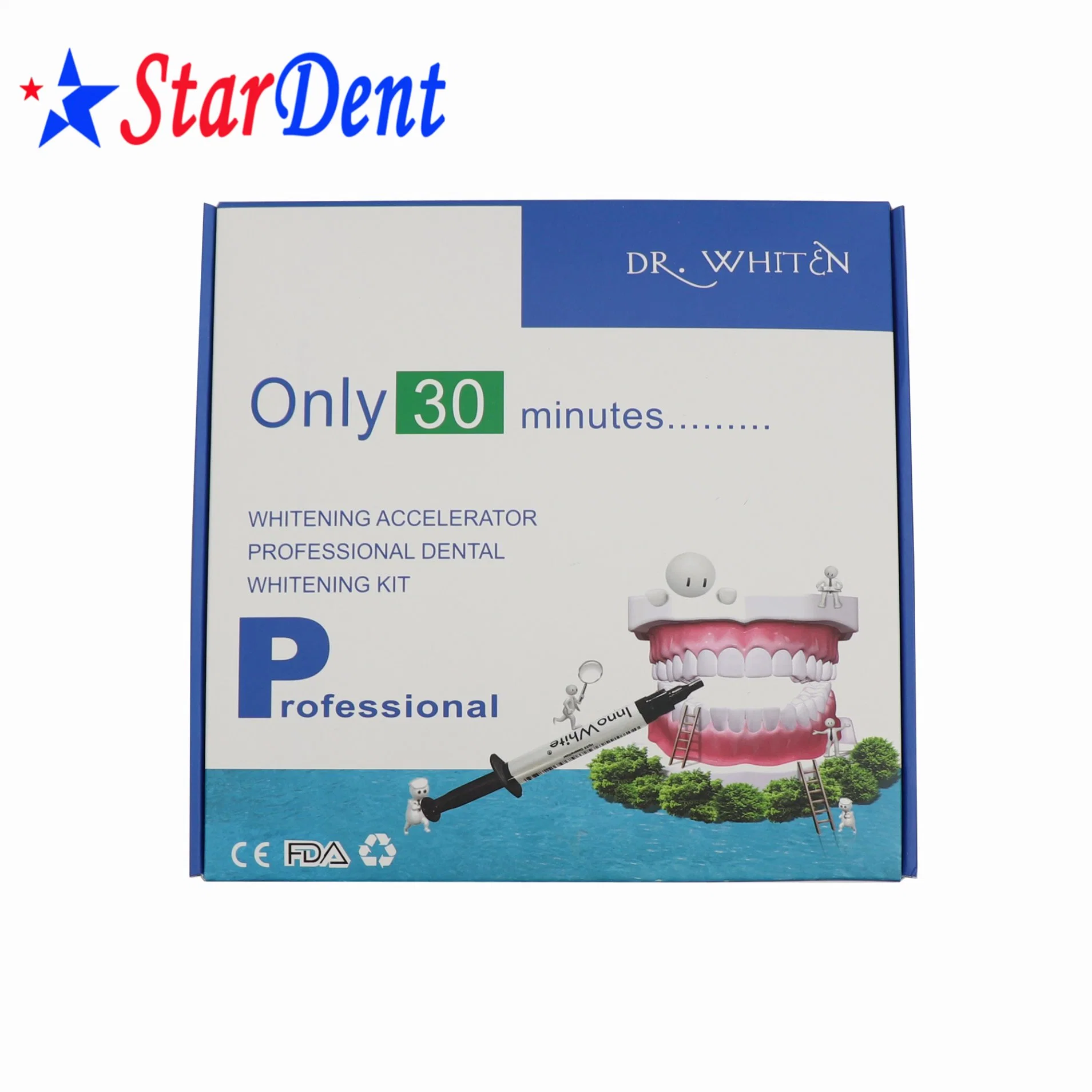 Fornecer o Doutor branquear os dentes do Kit de branqueamento dentário profissional novo acelerador de branqueamento dos dentes Dental em gel de Branqueamento