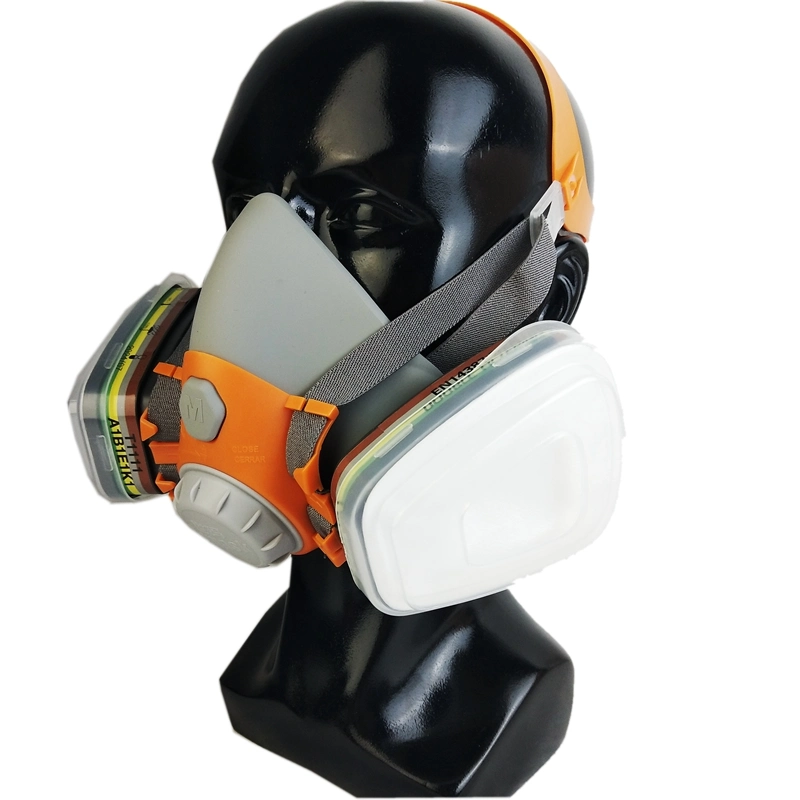 Ne Design Abek1 Double Filtering A2p3 Organic Gases Against Spray Paint Face Mask