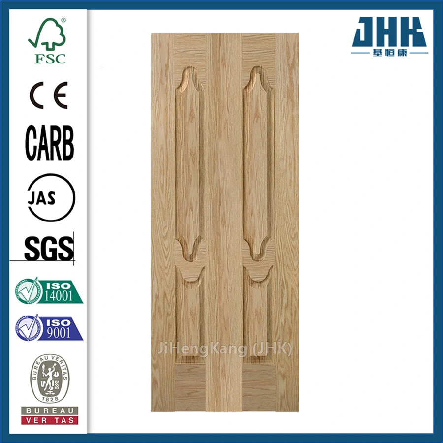 Jhk-020 Gurjan naturel en bois de placage de parement HDF Peau de porte