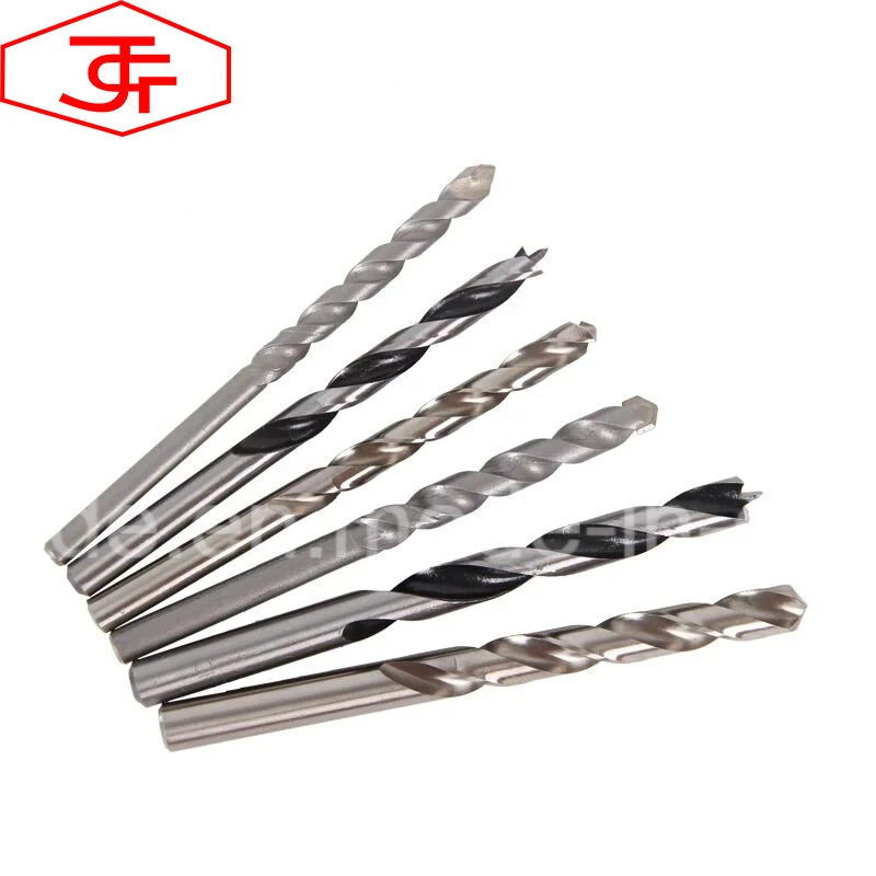 19 Pieces HSS Twist Tungsten Carbide Drill Bit Set Drill for Steel