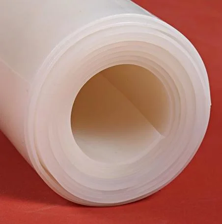Transparent Silicone Rubber Sheet with Custom Size and Color