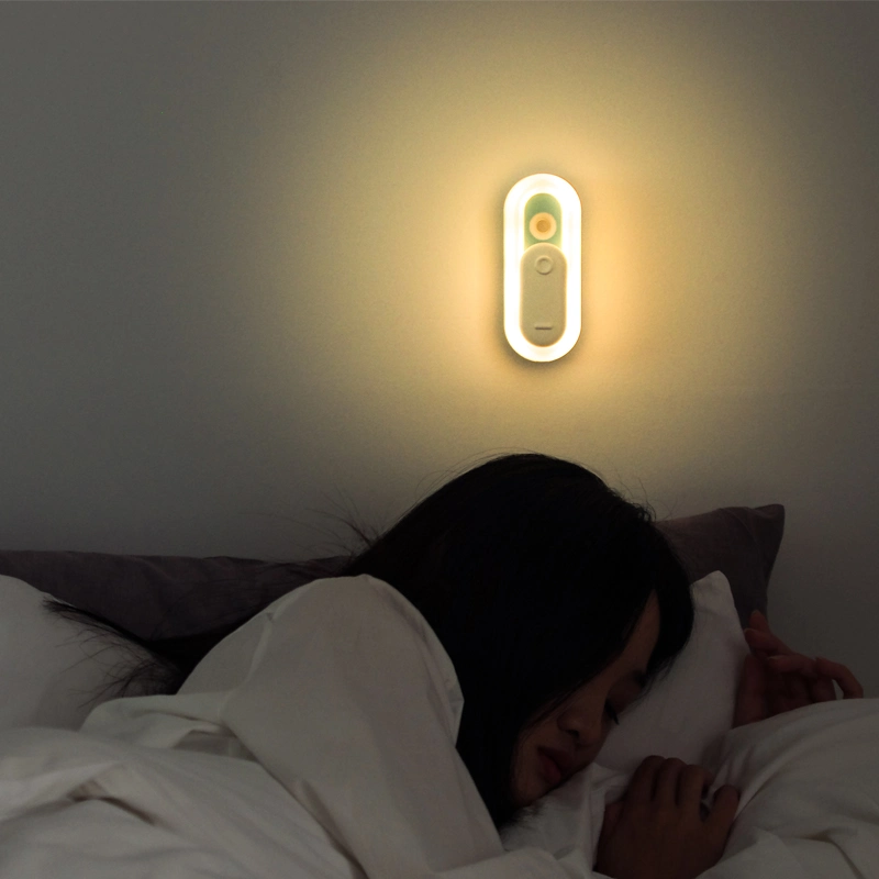 Lumière de nuit portable avec capteur optique pour armoire de rangement