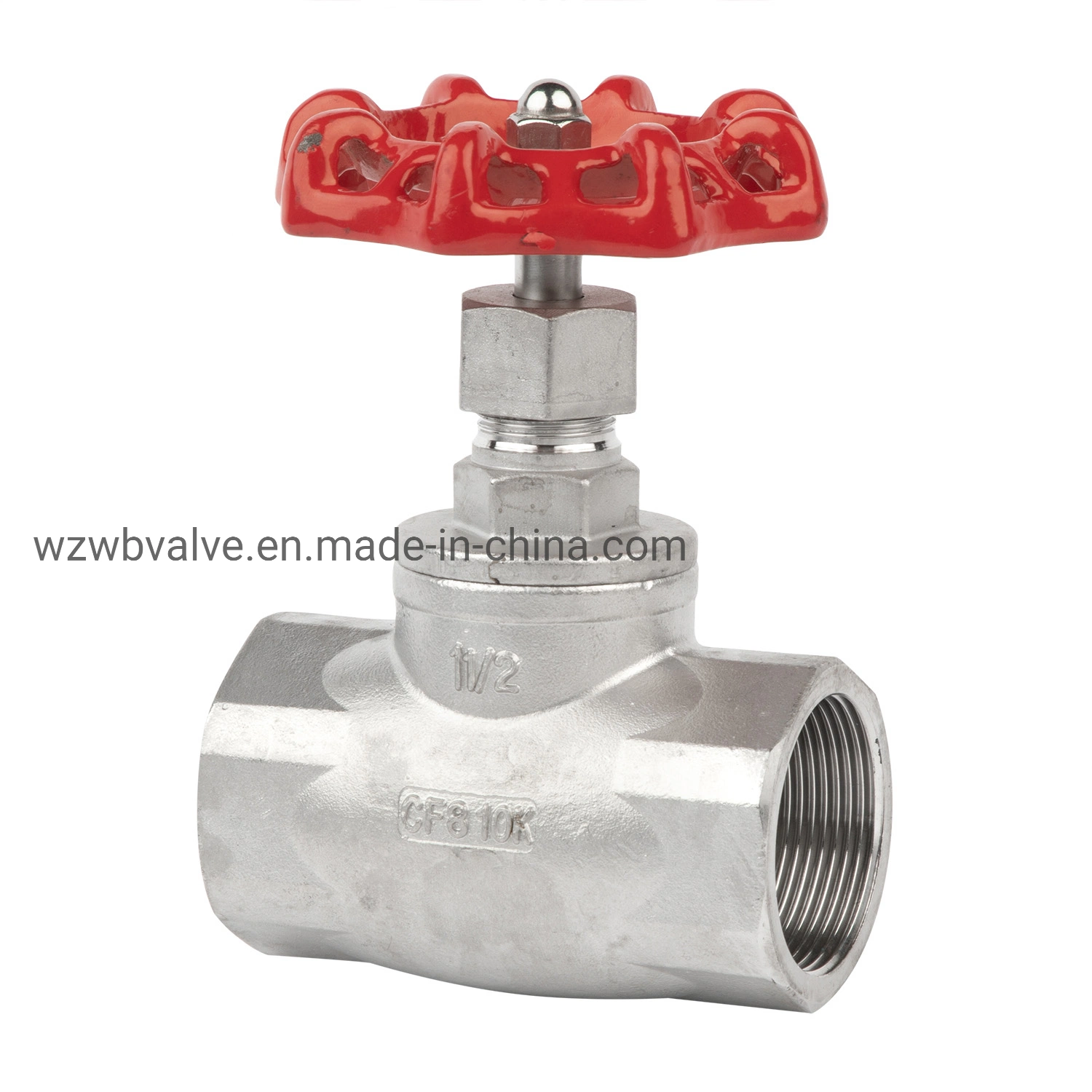 Industrial Inside G Thread Stop Valve Stainless Steel Manual Female Thread Water Globe Valve Stop Valve 200wog