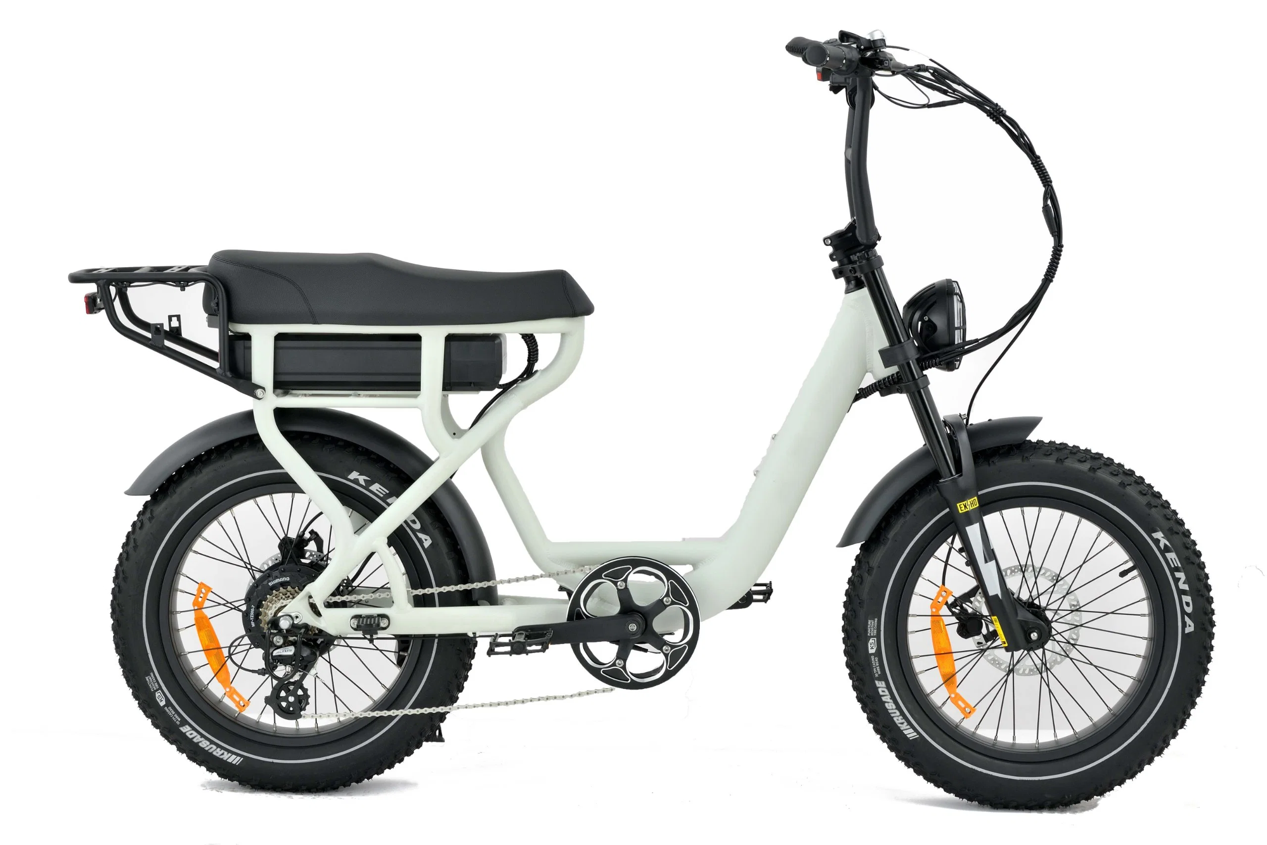 2023 Nouveau Modèle Vélo Électrique à Pneus Gras avec Moteur Arrière 48V750W et Batterie 20ah