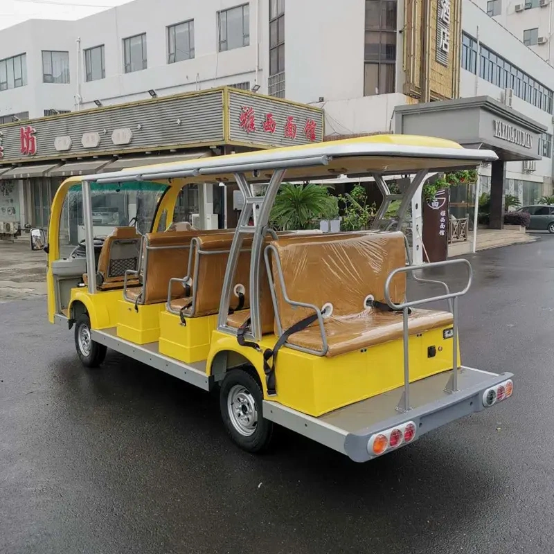 40km/H Low Speed Electric Sightseeing Car Mini School Bus