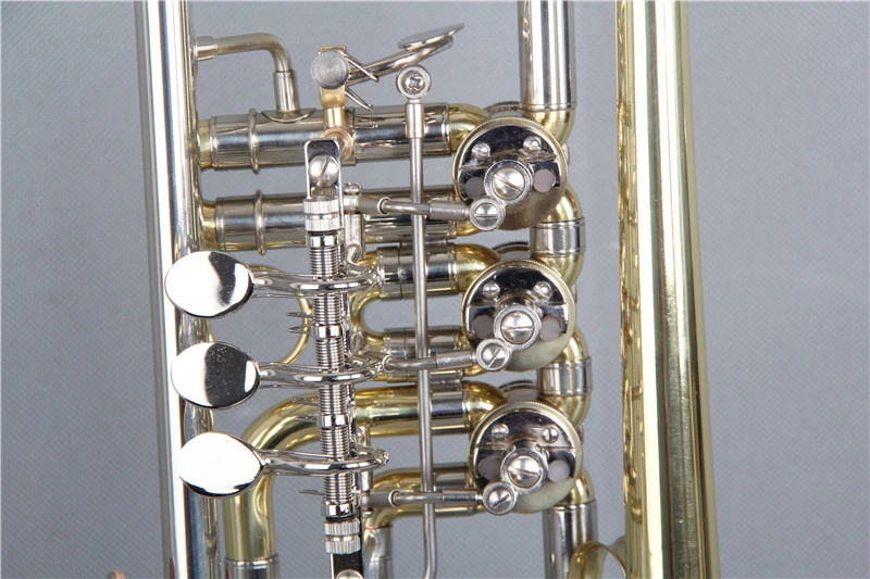 Rotary Trumpet Gold Lacquer Tr-400L