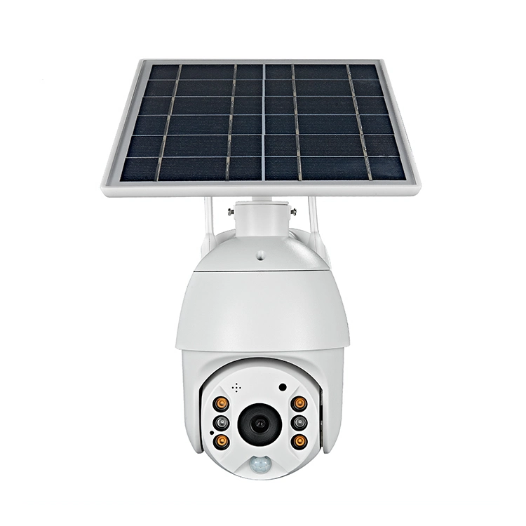 8W WiFi Low Power PIR Sensor Solar Security Camera 4G SIM Card