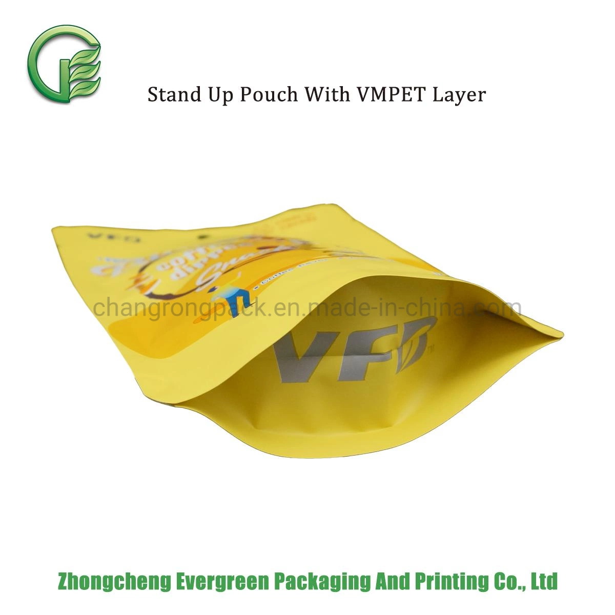 Food Packaging Bag Customized Printing on-The-Go Snack Dried Fruites Berries Sachet Hang-Holes Doypack Pouches