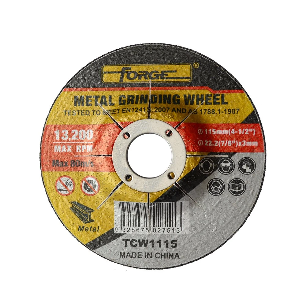 115*3*22,2mm disco abrasivo de metal centro hundido Muela