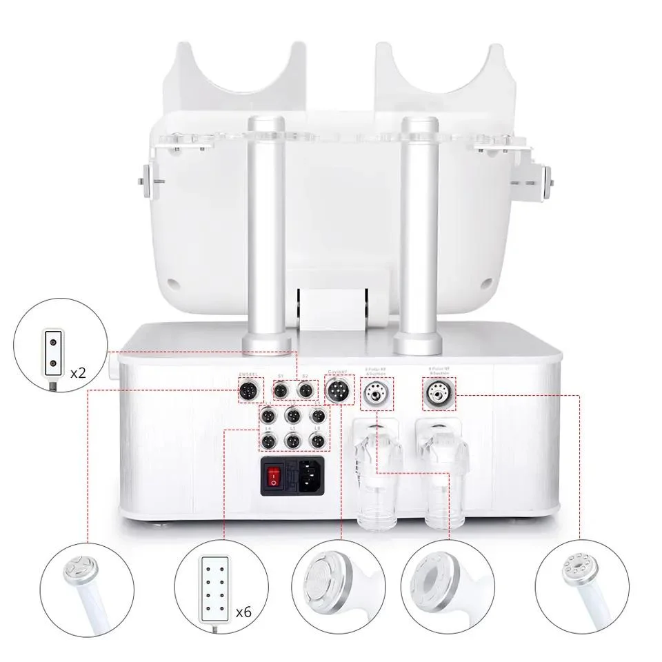 S forme 6en 1 Cavitation RF Lipo laser Slim Bio Slimming Contourage machine 40K