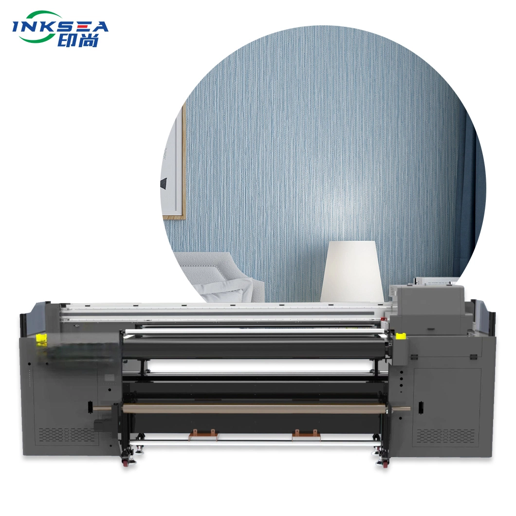 R5*1800 machine à enroulement Bois/PVC Board/Stone/Wallpaper/3D/Phone/Galss UV Flatbed Printer