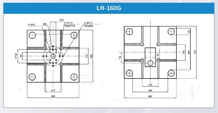 LH-HPDC 160g máquina de fundición de metal para equipos