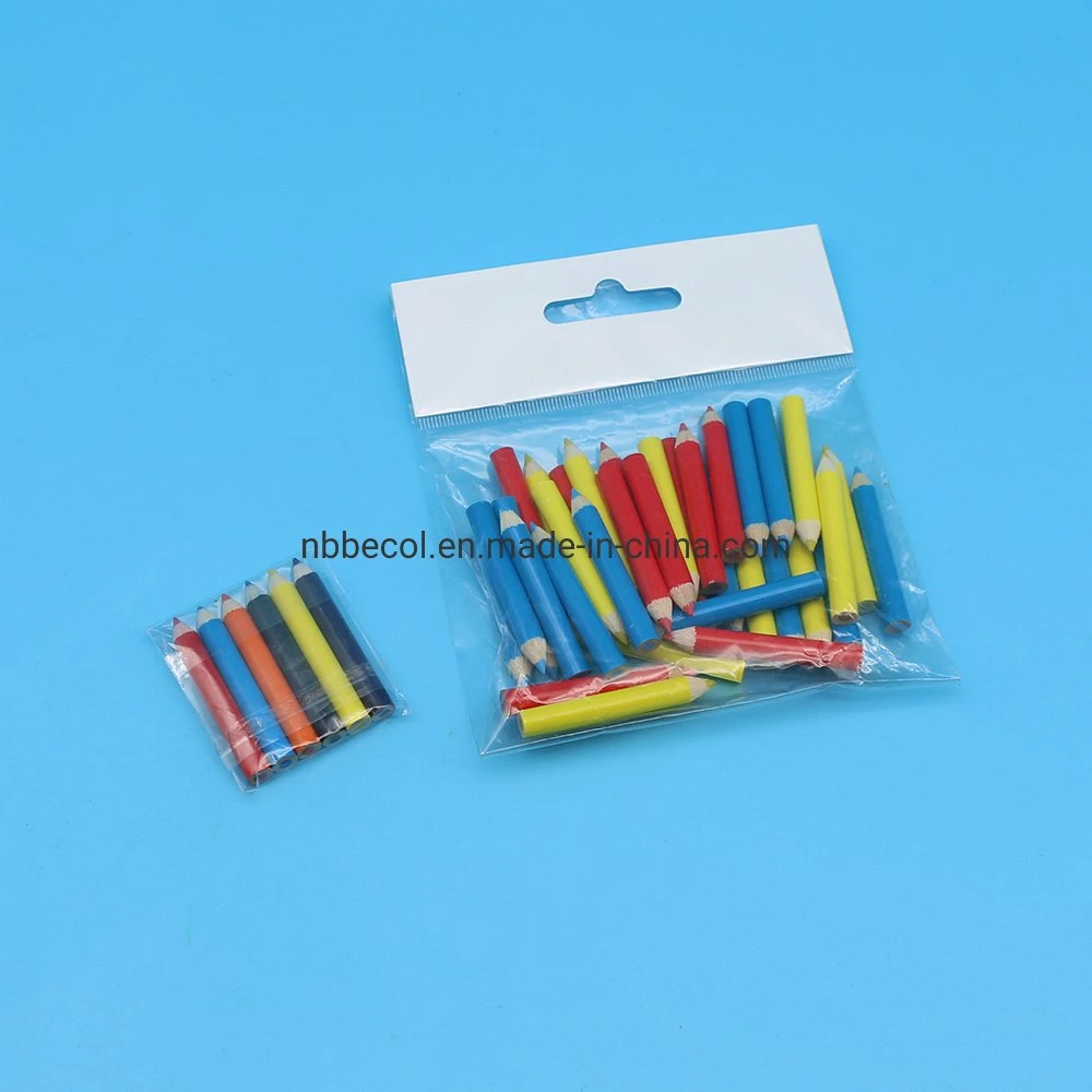 Promotional Cute 1.7 Inch Pencils Mini Colored Pencil Set for Gifts