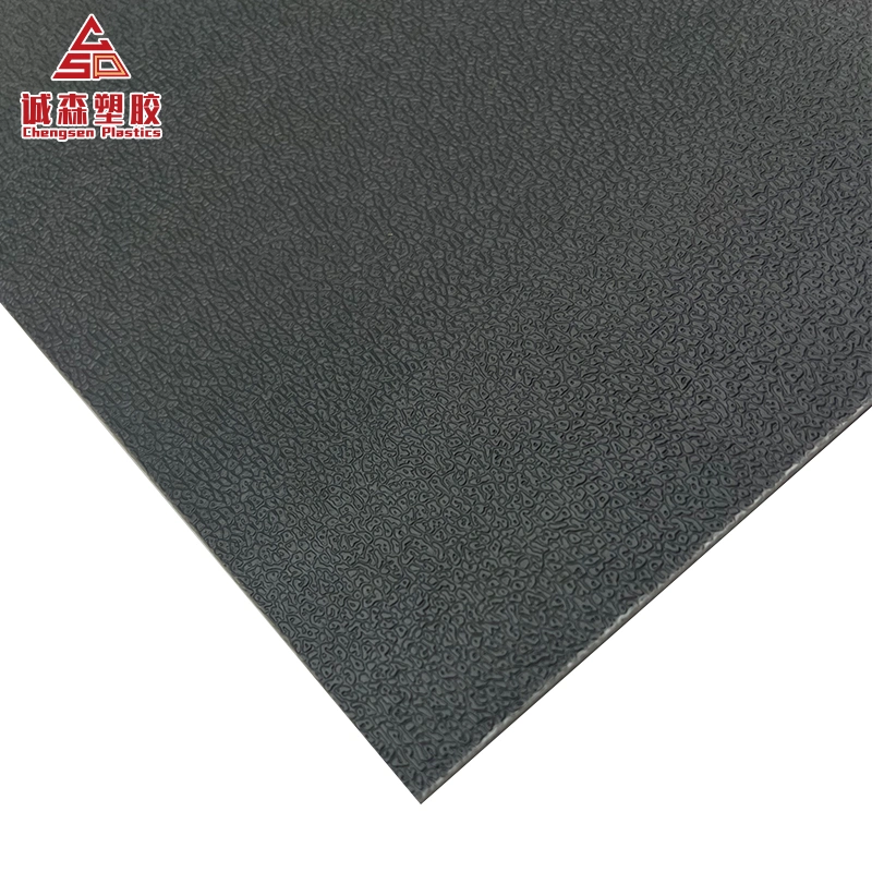 1mm 2mm 3mm Textured Black ABS Material Plastic Sheet for Vacuum Forming