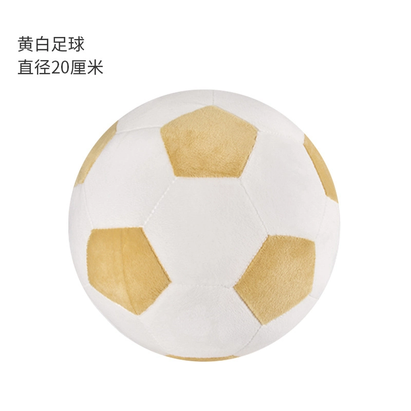 Custom Baby Plüsch Ball Fußball Fußball Basketball Baseball mit Rassel Großhandel