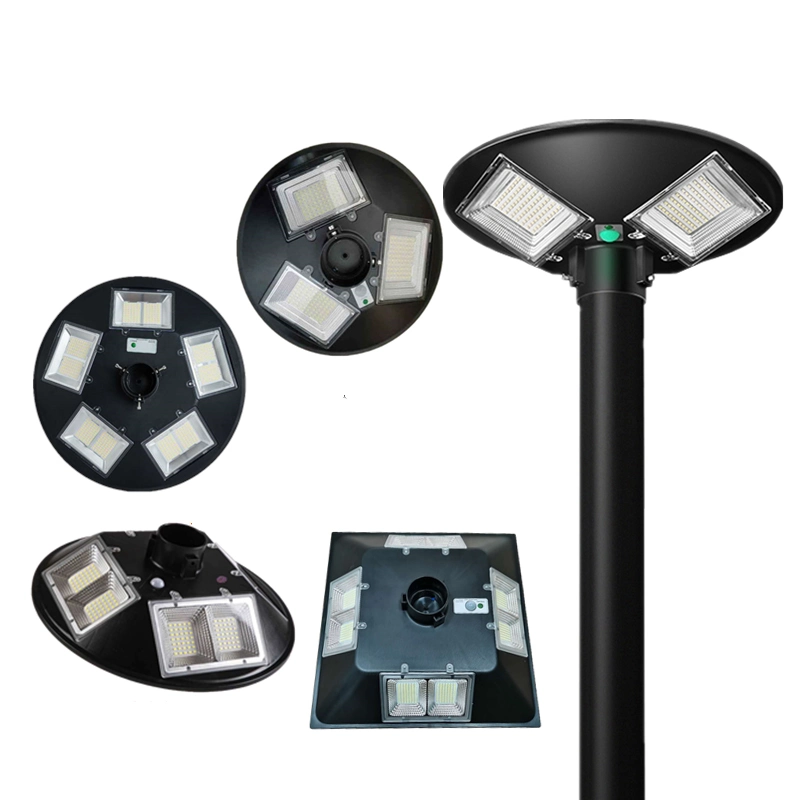 Factory Supplier IP65 Waterproof Bright SMD Chip Radar Sensor 300W 400W 500W Outdoor Solar Landscape Lighting All in One LED Solar Garden Light