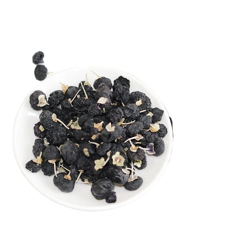 Hot Wholesale/Supplier Blackberry Chinese Ningxia Organic Black Wolfberry Tea Goji Wolfberry Seeds Black Wolf Berry Goji