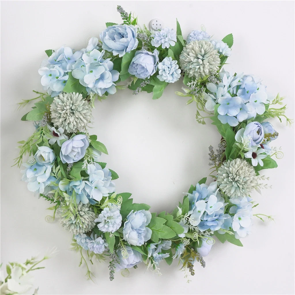 Handmade Decorative Flowers Wreaths Flower Garland for Wedding Party