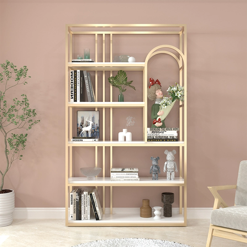 Chinese Style High quality/High cost performance  Living Room Furniture Use Metal Shelves Display Shelves for Sales