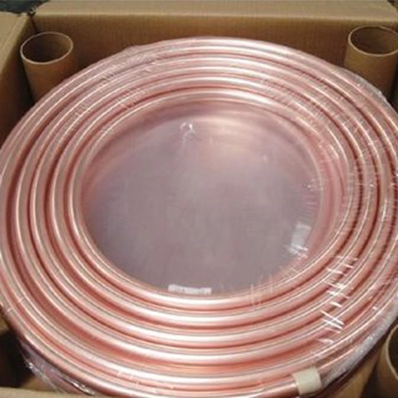 Best Price ASTM C1022 Copper Tube Pipe Capillary Coil AC Copper Coil Pipe / Copper Coil Tube for Air Conditioner