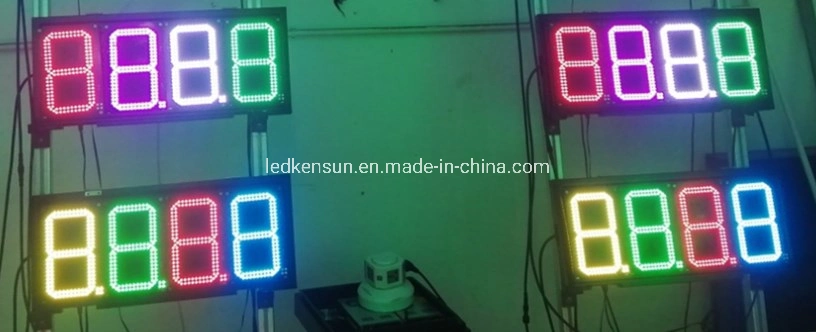 Colorful LED Gas Price Sign 10inch Colorful LED Gas Price Sign 88.88