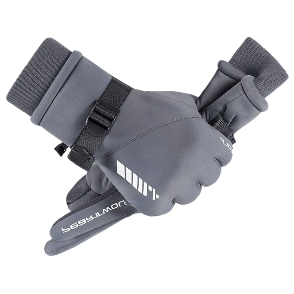 Winter Waterproof Warm Ski Hand Touch Screen Anti Slip Thermal Running Outdoor Sport Gloves