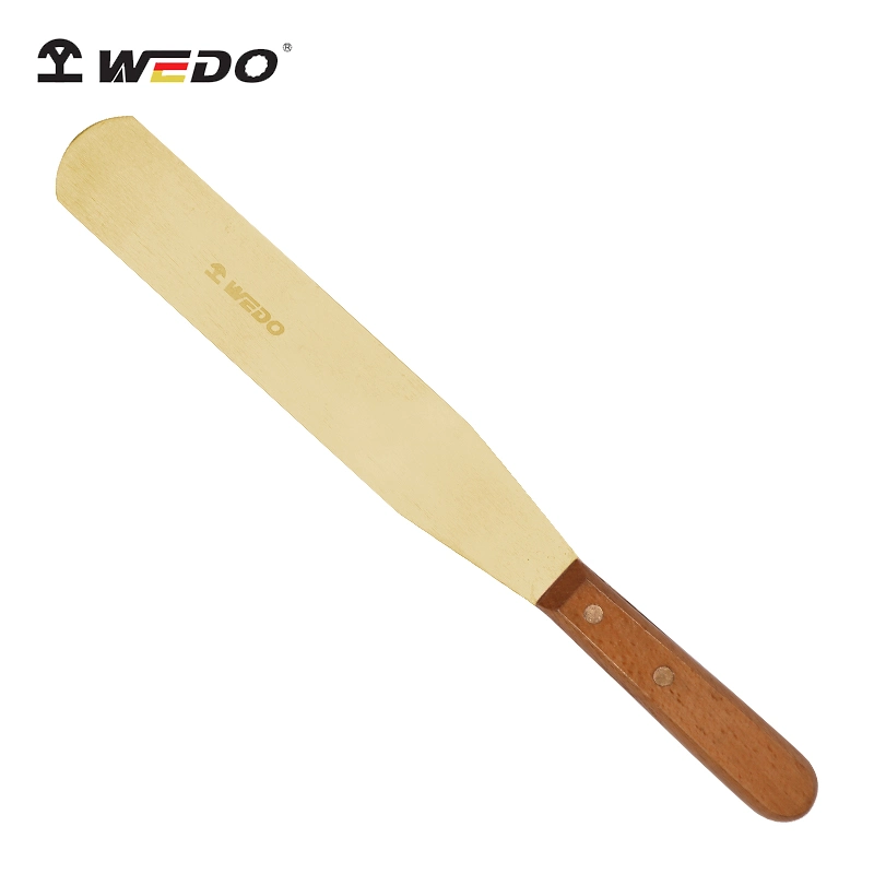 WEDO Spatula Non-Sparking Spatula Spark-Free Safety Spatula Aluminium Bronze DIN/GB Standard