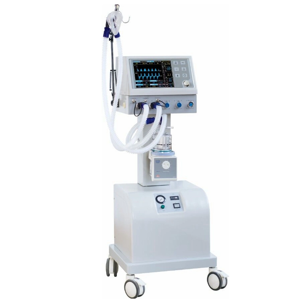 10.4'' LCD Display Screen CE and ISO Certificated Breathing Apparatus ICU Ventilation Device for Hospital