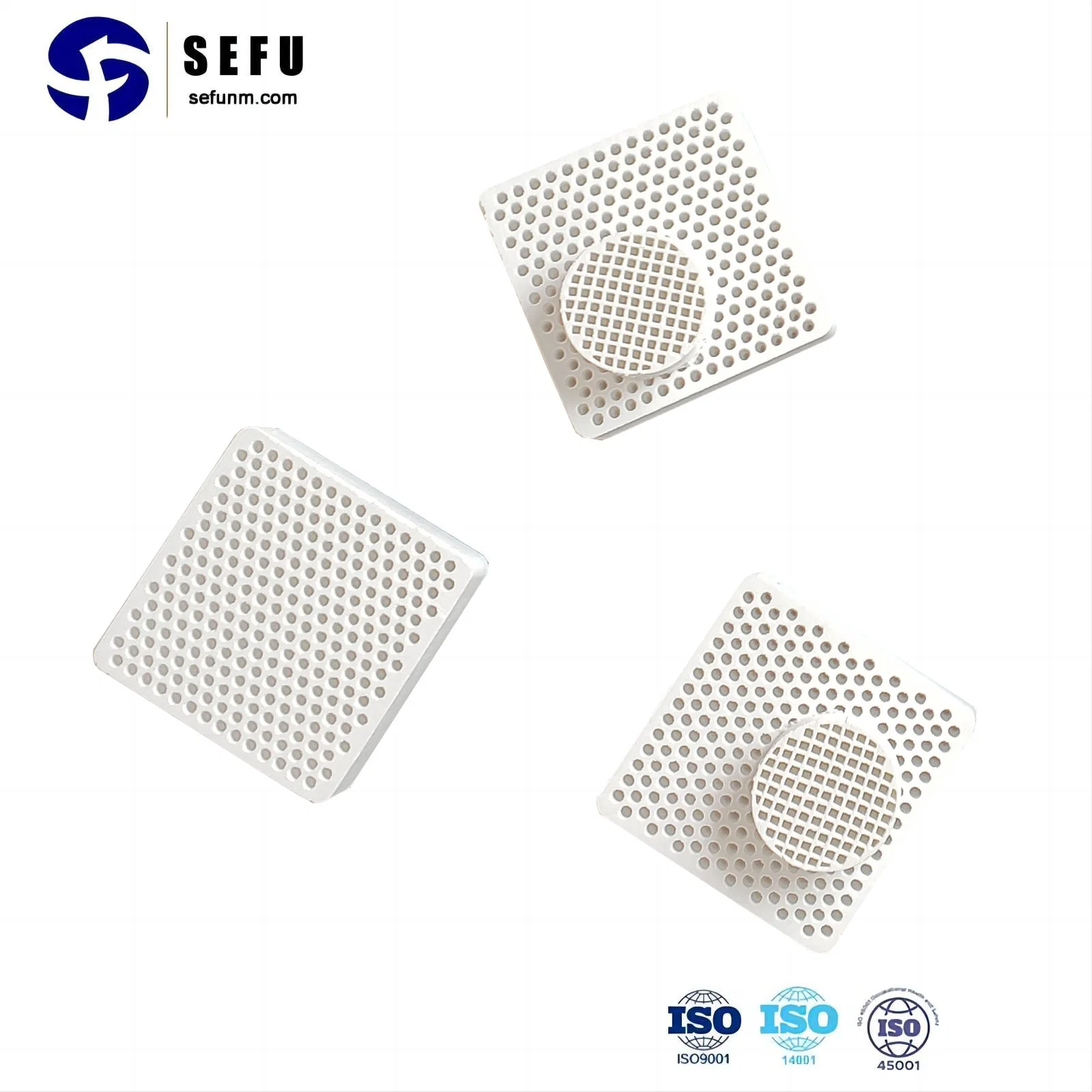 Honeycomb Filter Anti Bacteria Cordierite Ceramic TiO2 Photocatalyst Filter for Air Purifier