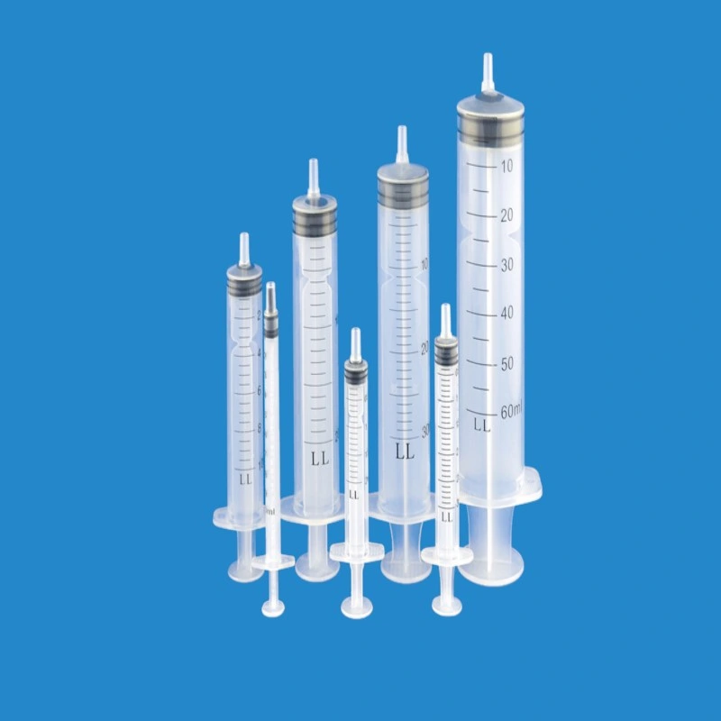 Disposable Syringe 3ml Luer Slip for Injection with Needle CE ISO