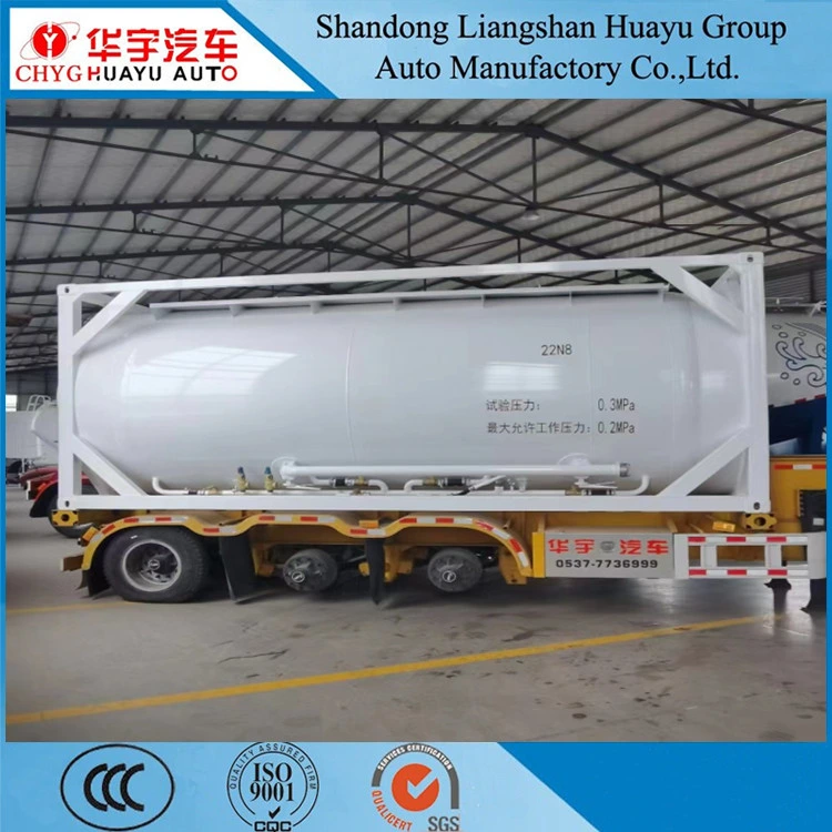 China Manufactory Product 20FT ISO Tank Container for Sales