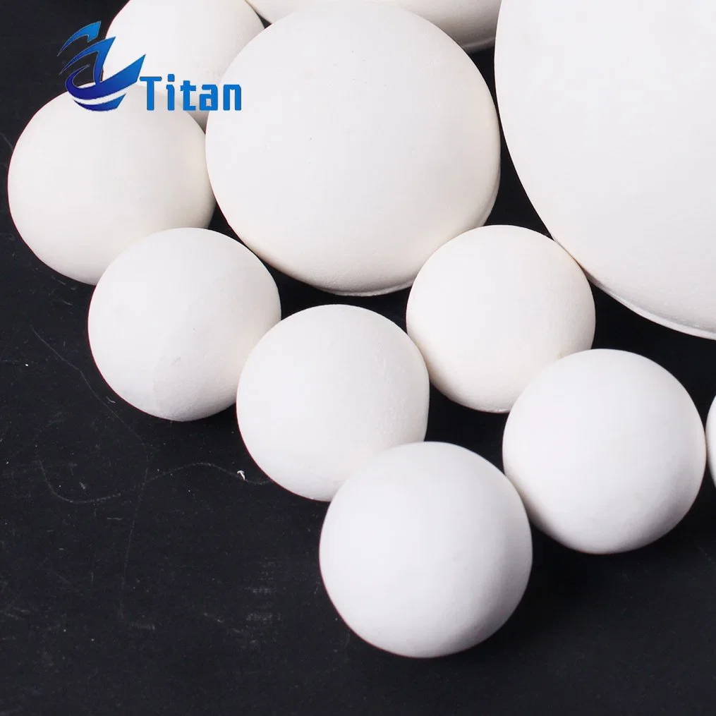 High-End Industrial Alumina Ceramic Grinding Balls Alumina Grinding Media Balls Alumina Beadswith High Density and Low Wear Loss 92% Al2O3